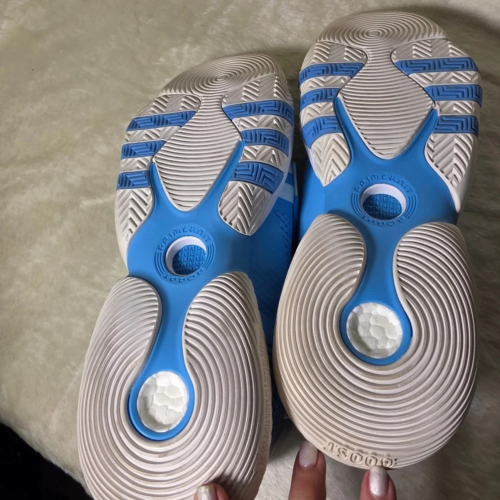 NEW Adidas Trae Young 2 Ice Basketball Mens Size 18 Sky Blue White H06473 NEW